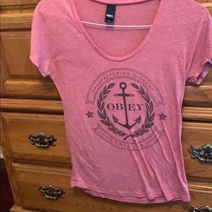 Obey short sleeve